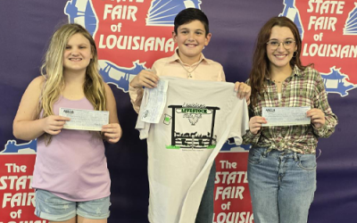 Congratulations to the Winners of the 2024 State Fair of Louisiana Livestock T-Shirt Contest!